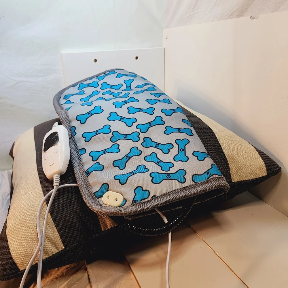 Frcolor Pet Pad Mat Dog Cat Heating Warmer Heated Bed Electric Thermal